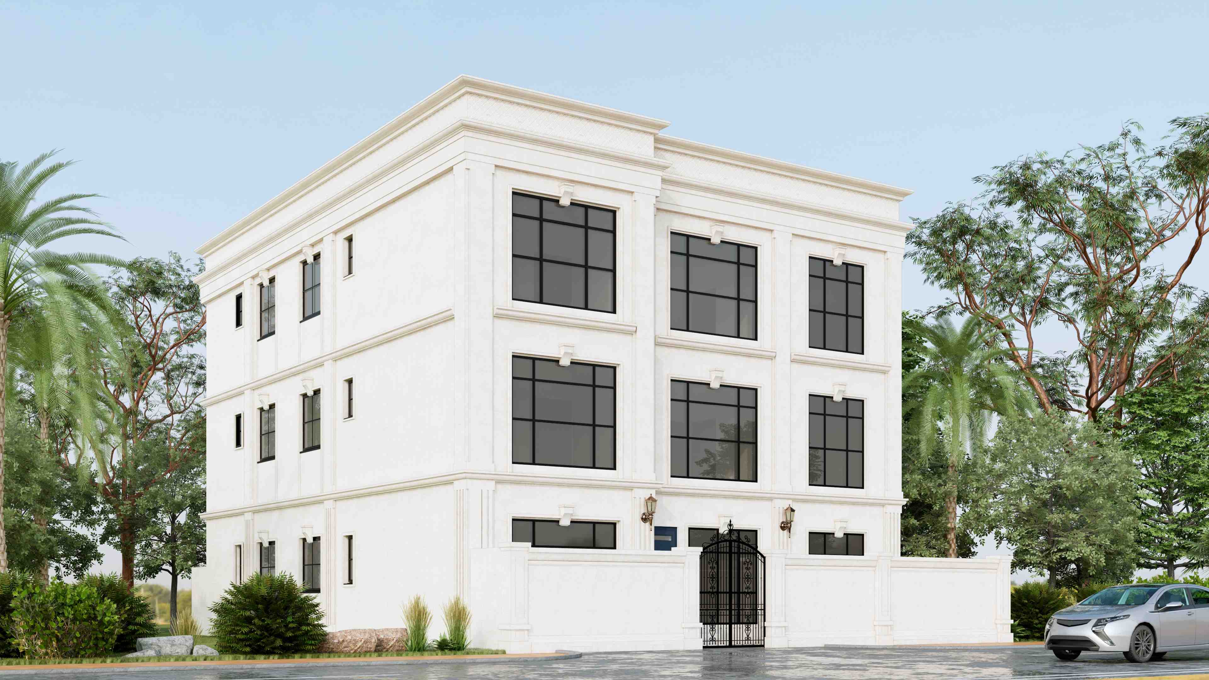 Three-Storey Commercial Office Block